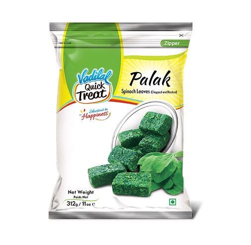 Vadilal Quick Treat Palak Spinach Leaves (Chilled)